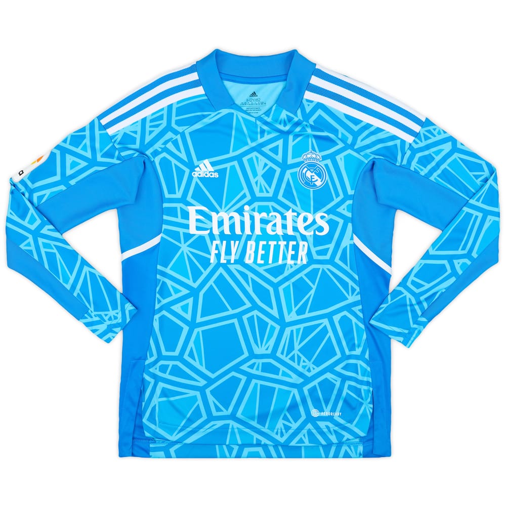 2022-23 Real Madrid GK Home Shirt - As New - (M.Kids)