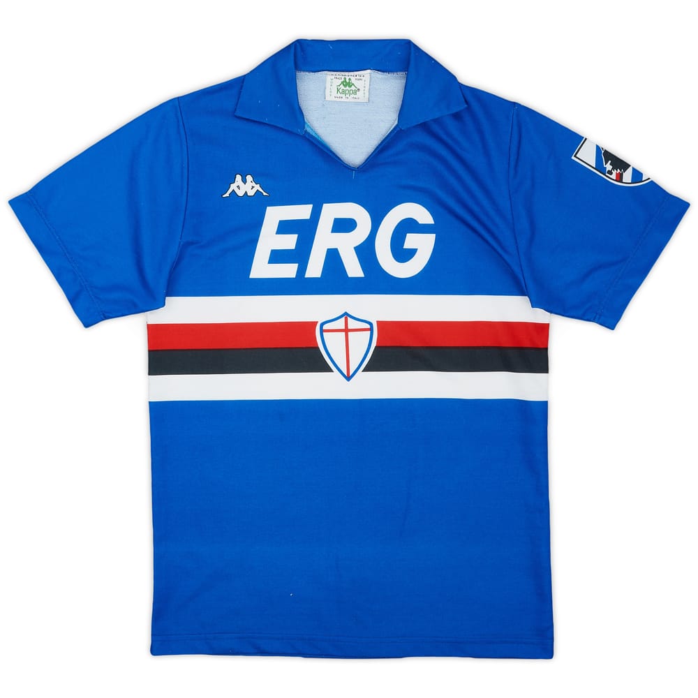 1990-92 Sampdoria Home Shirt - 6/10 - (S)