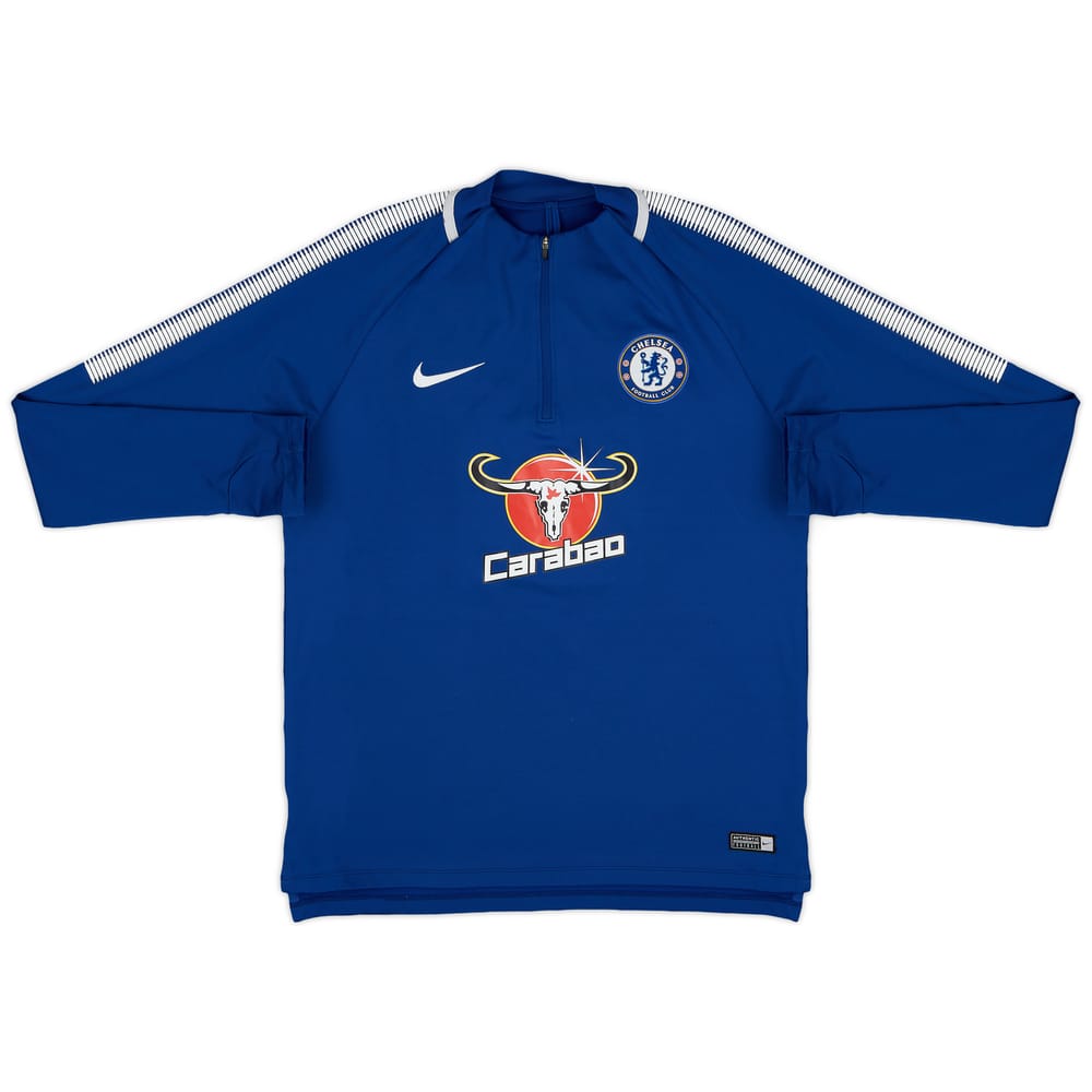 2017-18 Chelsea Nike 1/4 Zip Drill Top - 6/10 - (M)