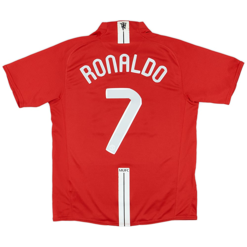 2007-09 Manchester United Home Shirt Ronaldo #7 - 6/10 - (M)