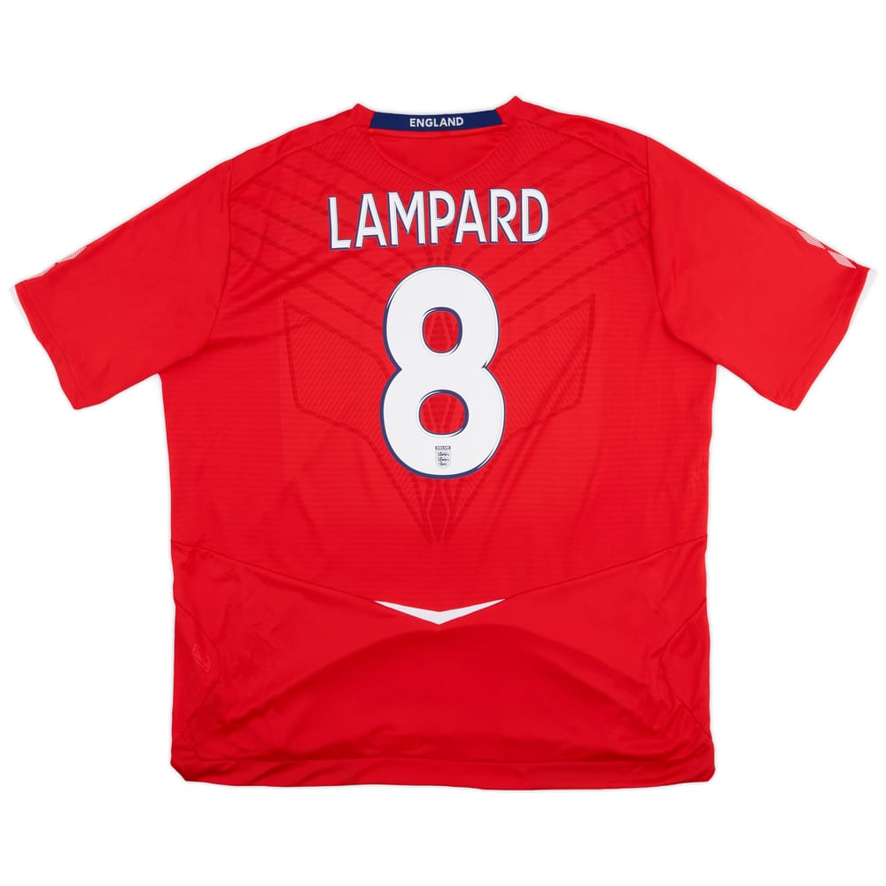 2008-10 England Away Shirt Lampard #8 - 9/10 - (3XL)