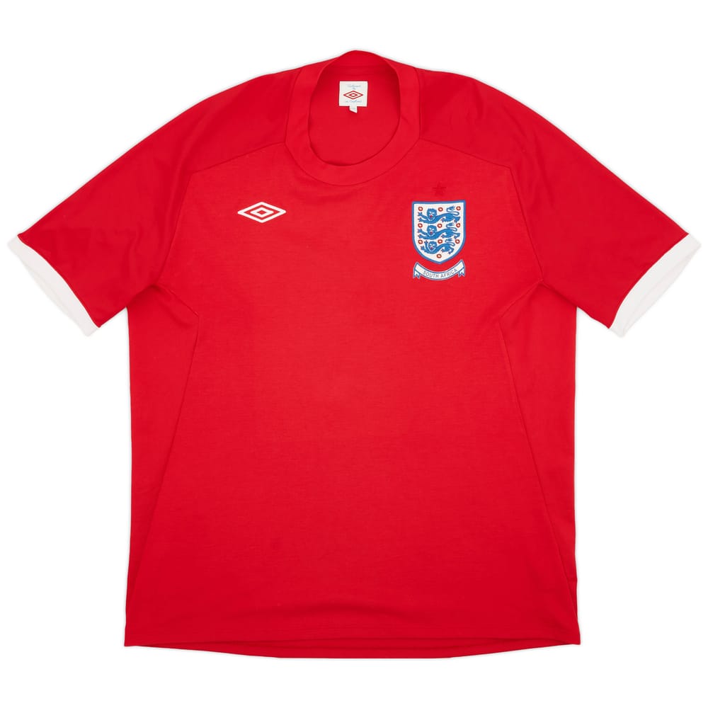 2010-11 England 'South Africa' Away Shirt - 9/10 - (XXL)