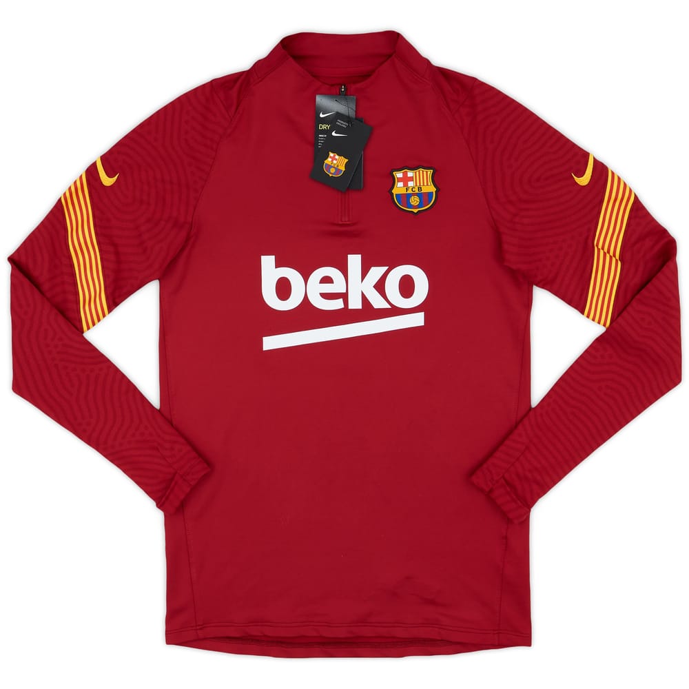2020-21 Barcelona Nike 1/4 Zip Training Top