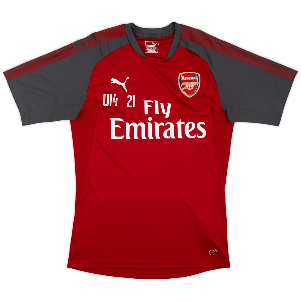 2017-18 Arsenal Youth Player Issue Training Shirt #21 - 10/10 - (M)