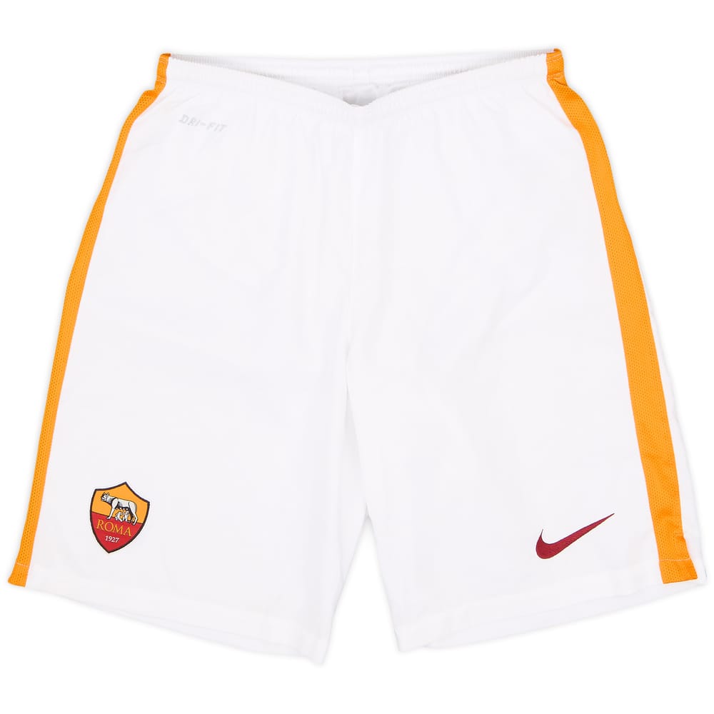 2015-16 Roma Home Shorts - 6/10 - (S)