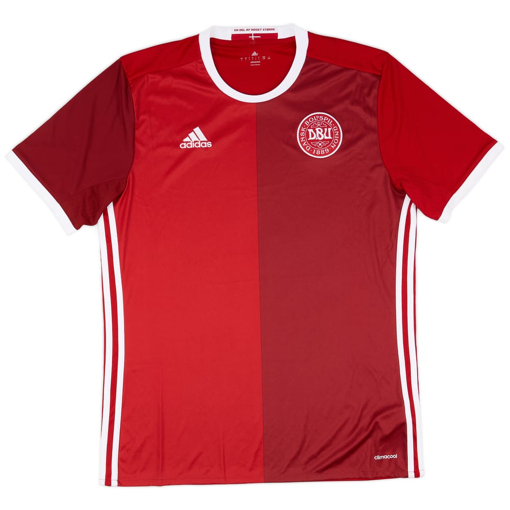 2015-16 Denmark Home Shirt - 9/10 - (L)