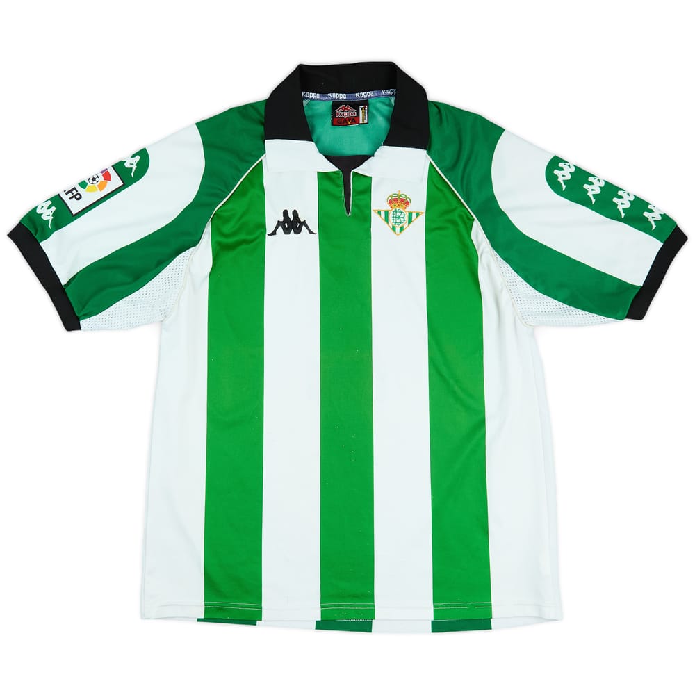 1998-99 Real Betis Match Issue Home Shirt #2