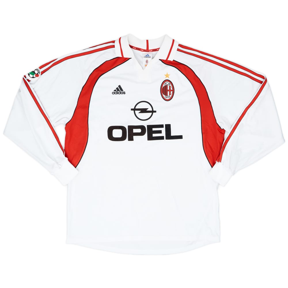 2000-02 AC Milan Match Issue Away Shirt #11
