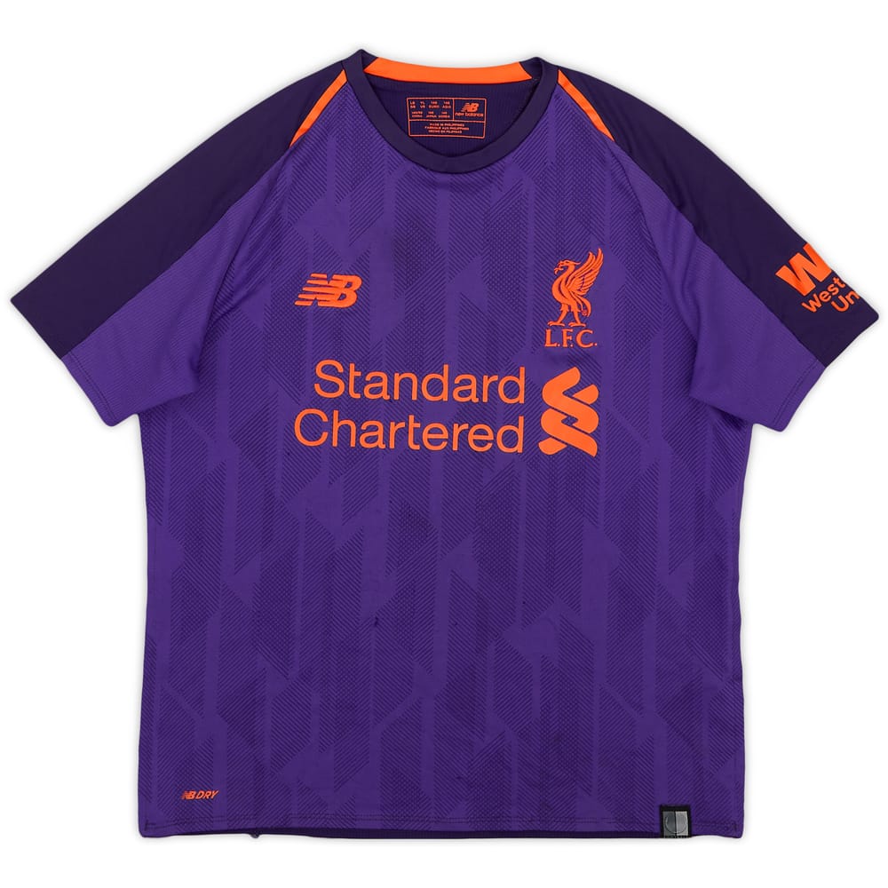 2018-19 Liverpool Away Shirt - 6/10 - (L.Boys)