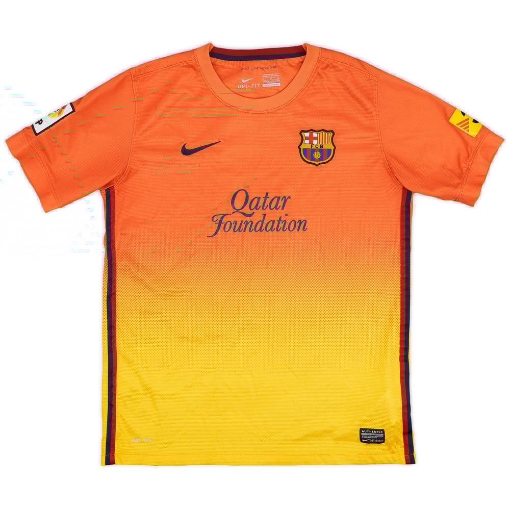 2012-13 Barcelona Away Shirt - 7/10 - (XL.Boys)