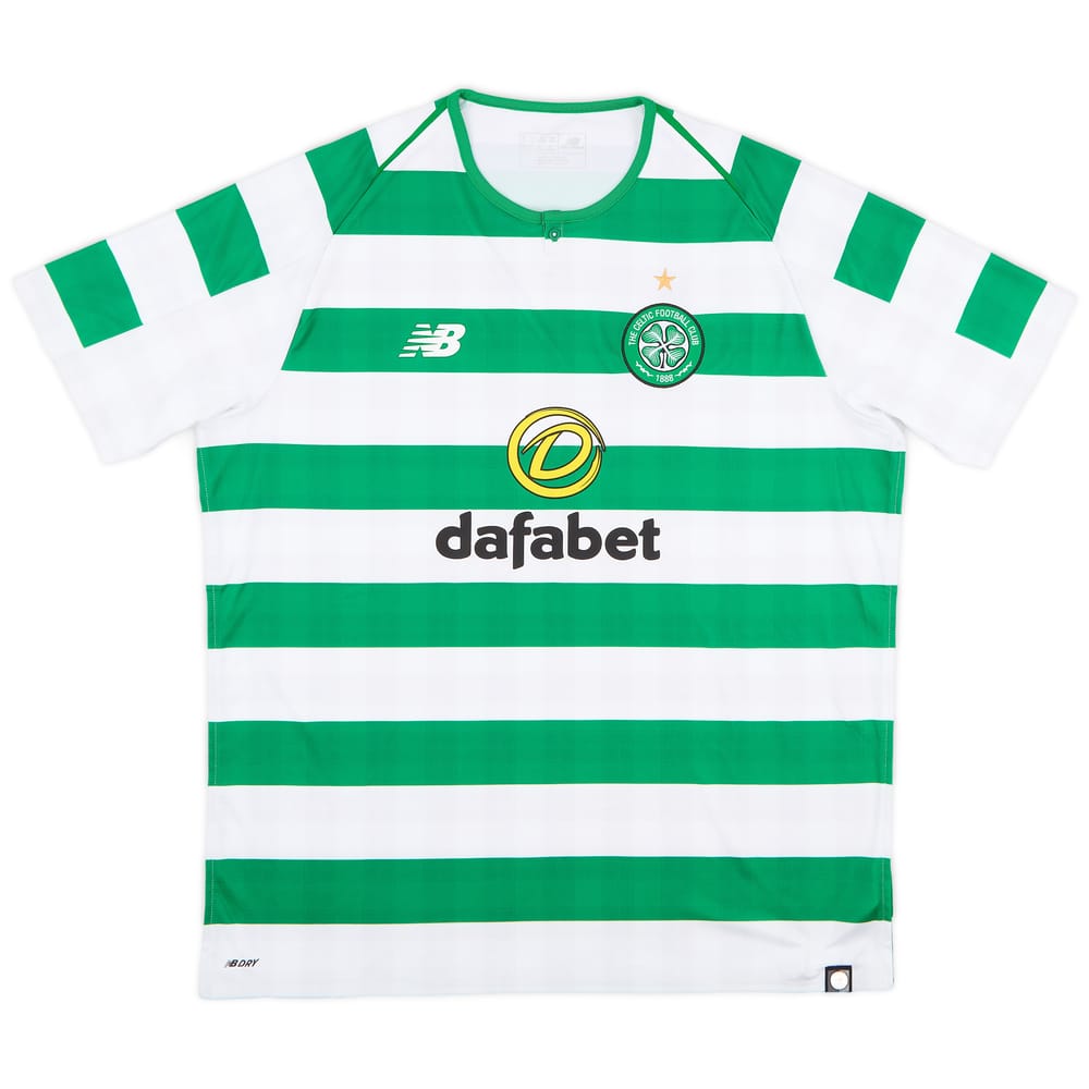 2018-19 Celtic Home Shirt - 10/10 - (XL)