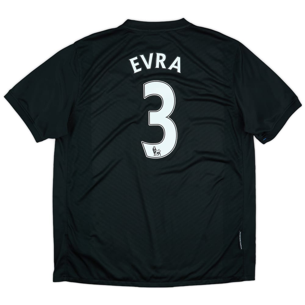 2009-10 Manchester United Away Shirt Evra #3 - 8/10 - (XL)