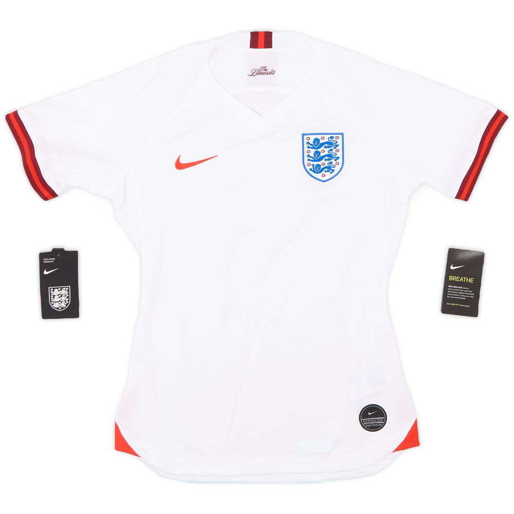 2019 England Lionesses Home Shirt (Women's S)