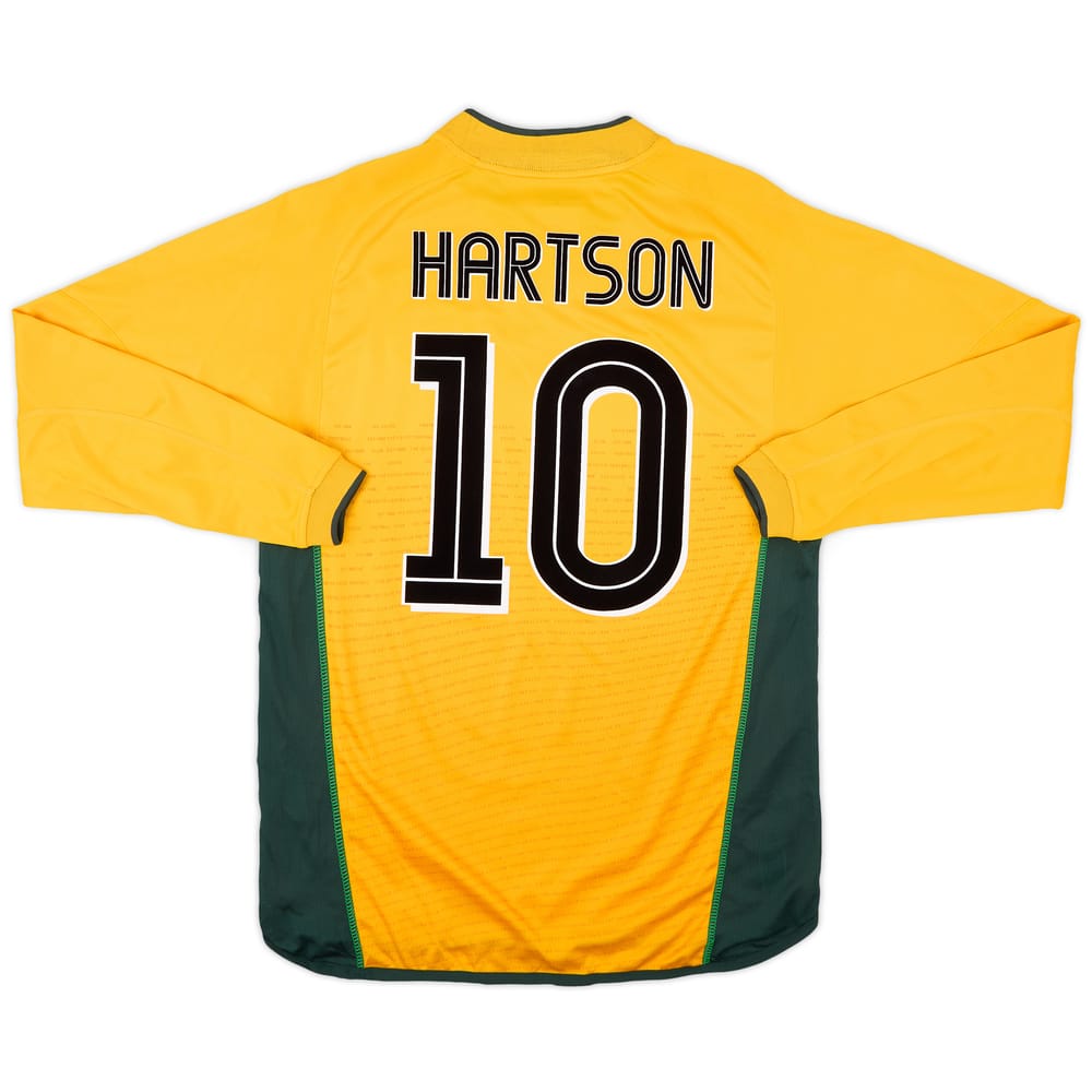 2002-03 Celtic Away Shirt Hartson #10 - 9/10 - (M)