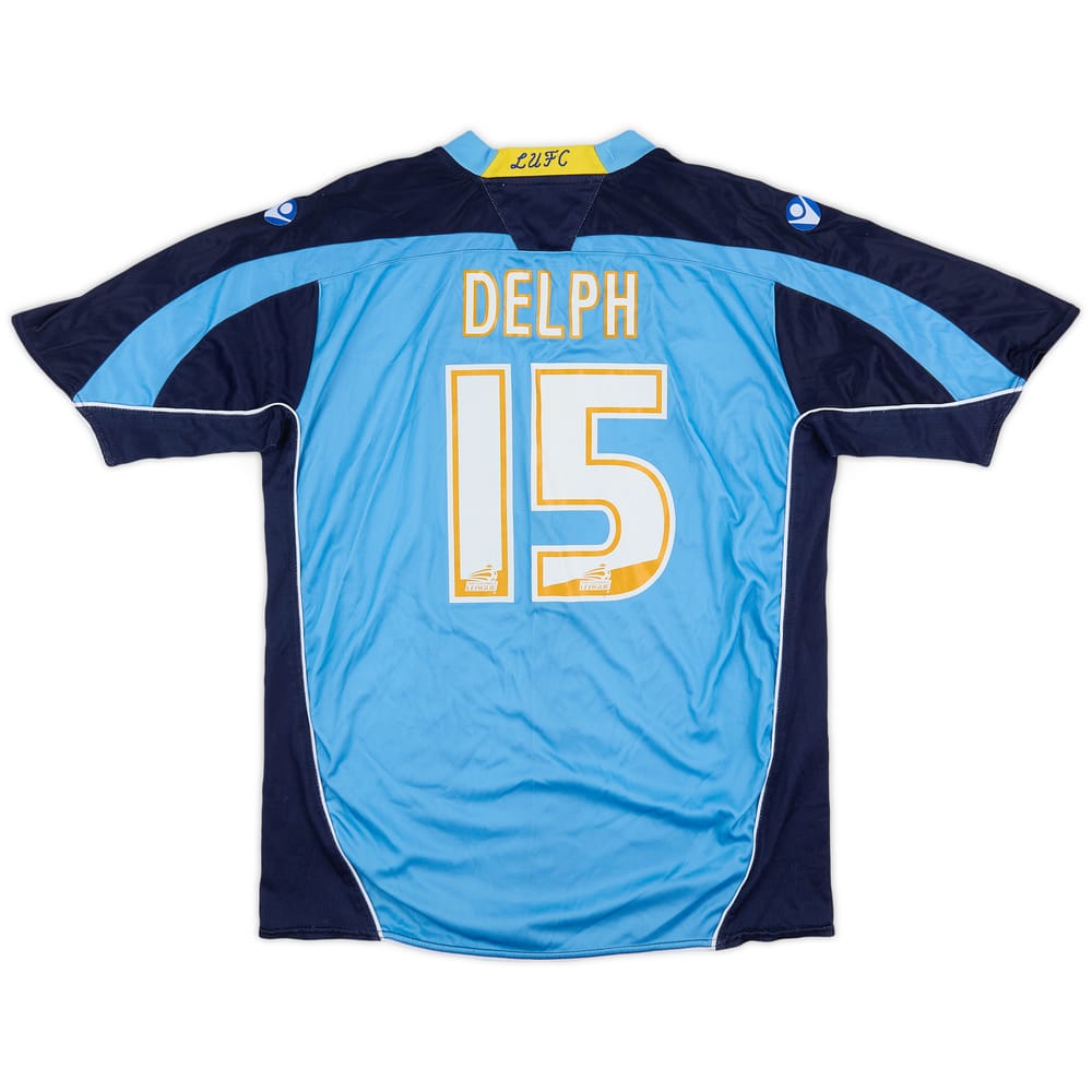 2008-09 Leeds United Away Shirt Delph #15 - 6/10 - (S)