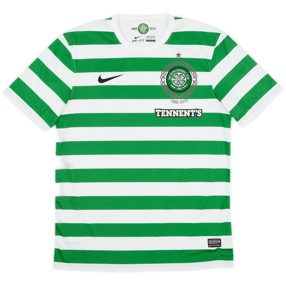 2012-13 Celtic '125th Anniversary' Home Shirt - 9/10 - (M)