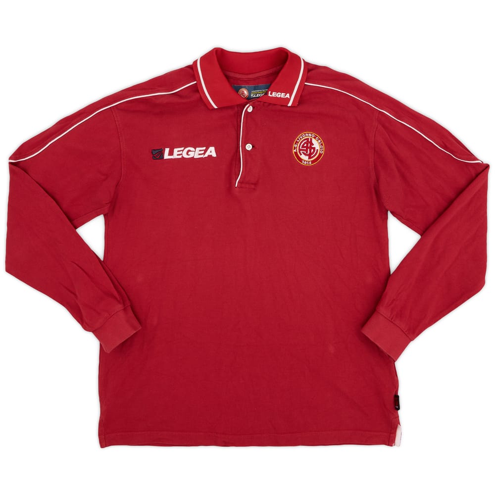 2018-19 Livorno Legea Polo L/S Shirt - 8/10 - (S)