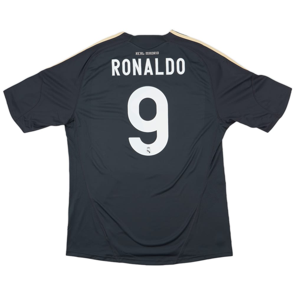 2009-10 Real Madrid Third Shirt Ronaldo #9 (XL)