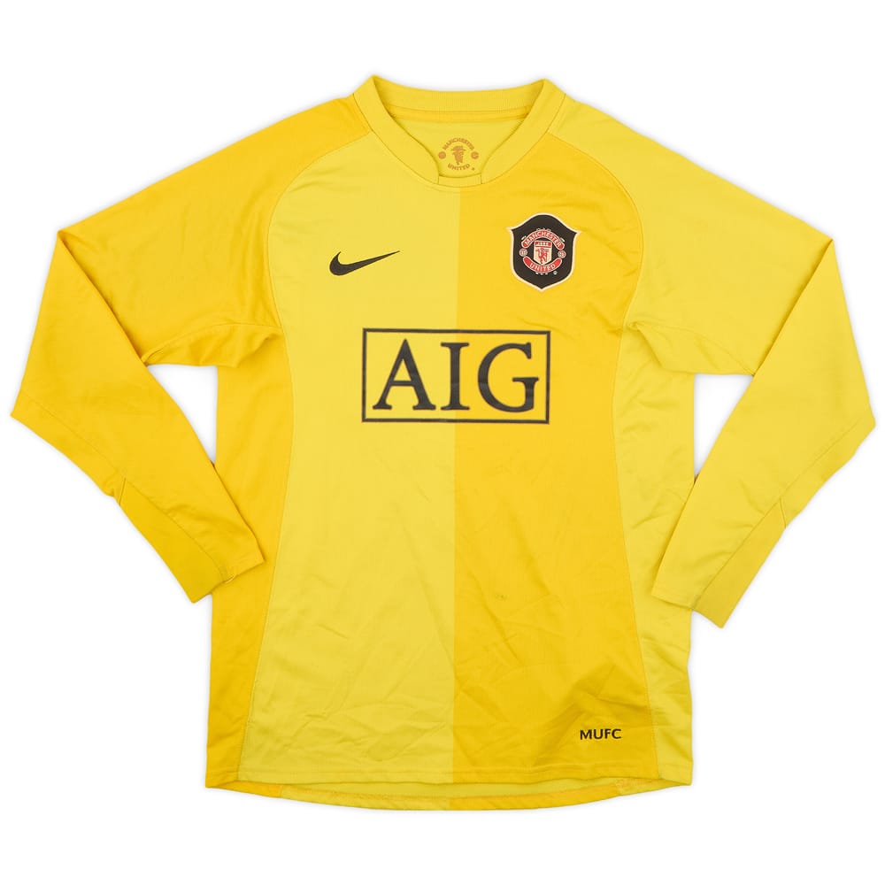 2006-07 Manchester United GK Shirt - 5/10 - (L.Boys)