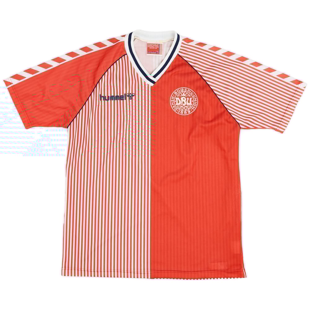 1986 Denmark Home Shirt - 8/10 - (L)