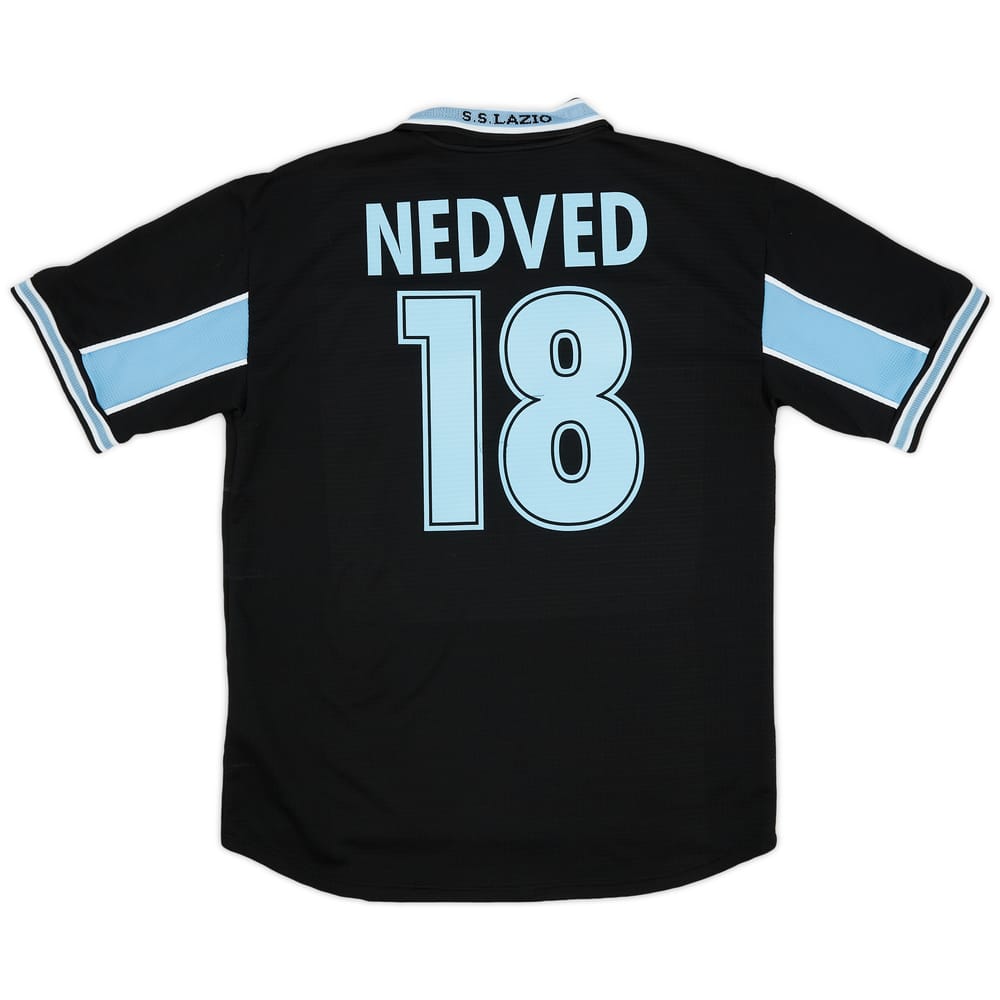 1998-99 Lazio Away Shirt Nedved #18 - 8/10 - (XL)