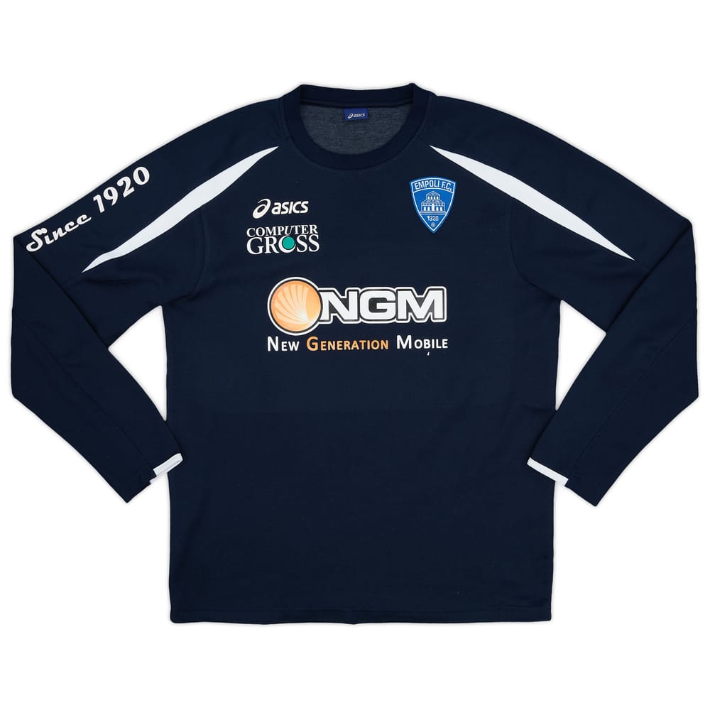 2010-11 Empoli Asics Sweat Top - 8/10 - (L)