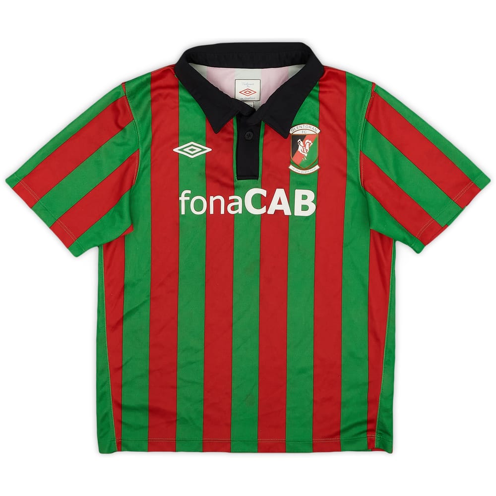 2010-11 Glentoran Home Shirt - 6/10 - (6-7 Years)