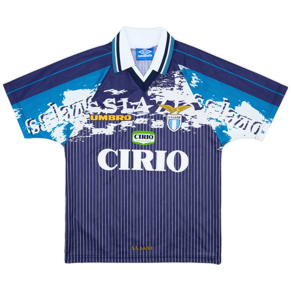 1996-98 Lazio Away Shirt - 9/10 - (Y)