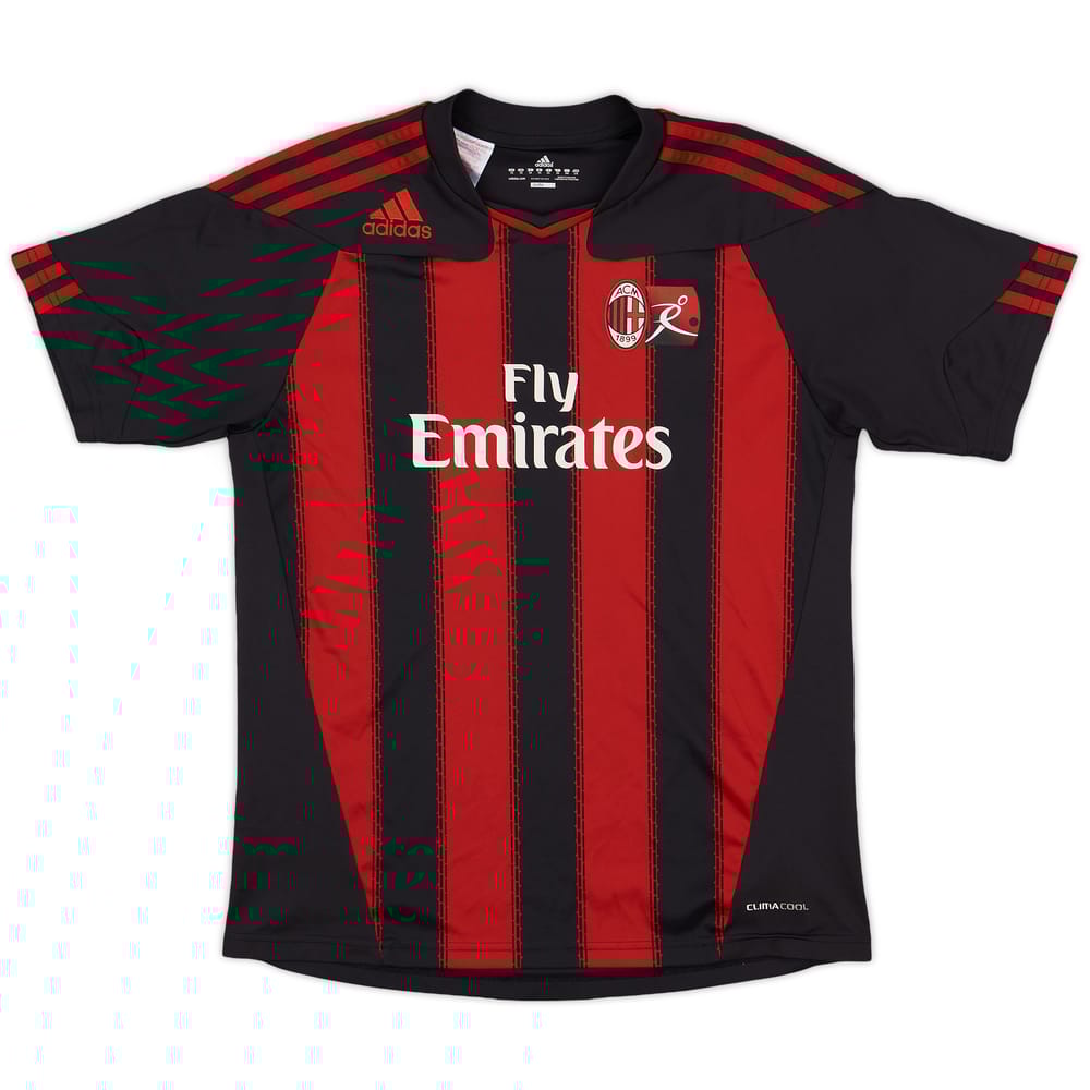 2011-12 AC Milan adidas Youth Camp Training Shirt - 7/10 - (XS)