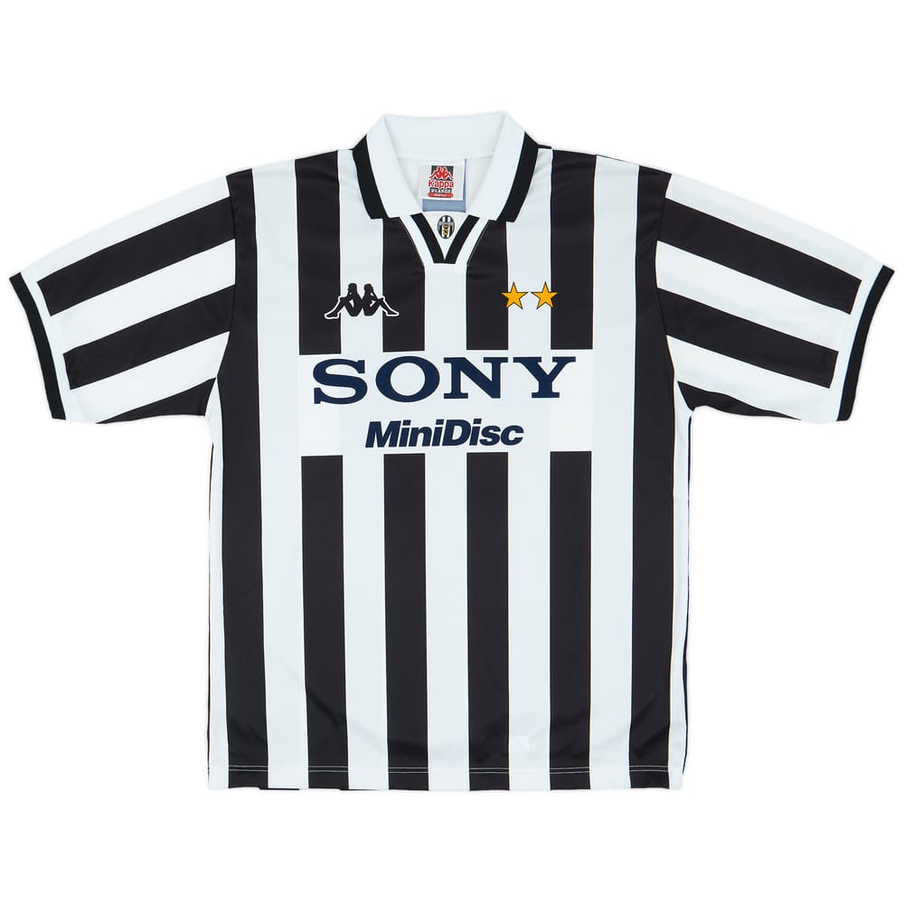 1995-97 Juventus Basic Home Shirt - 8/10 - (XL)