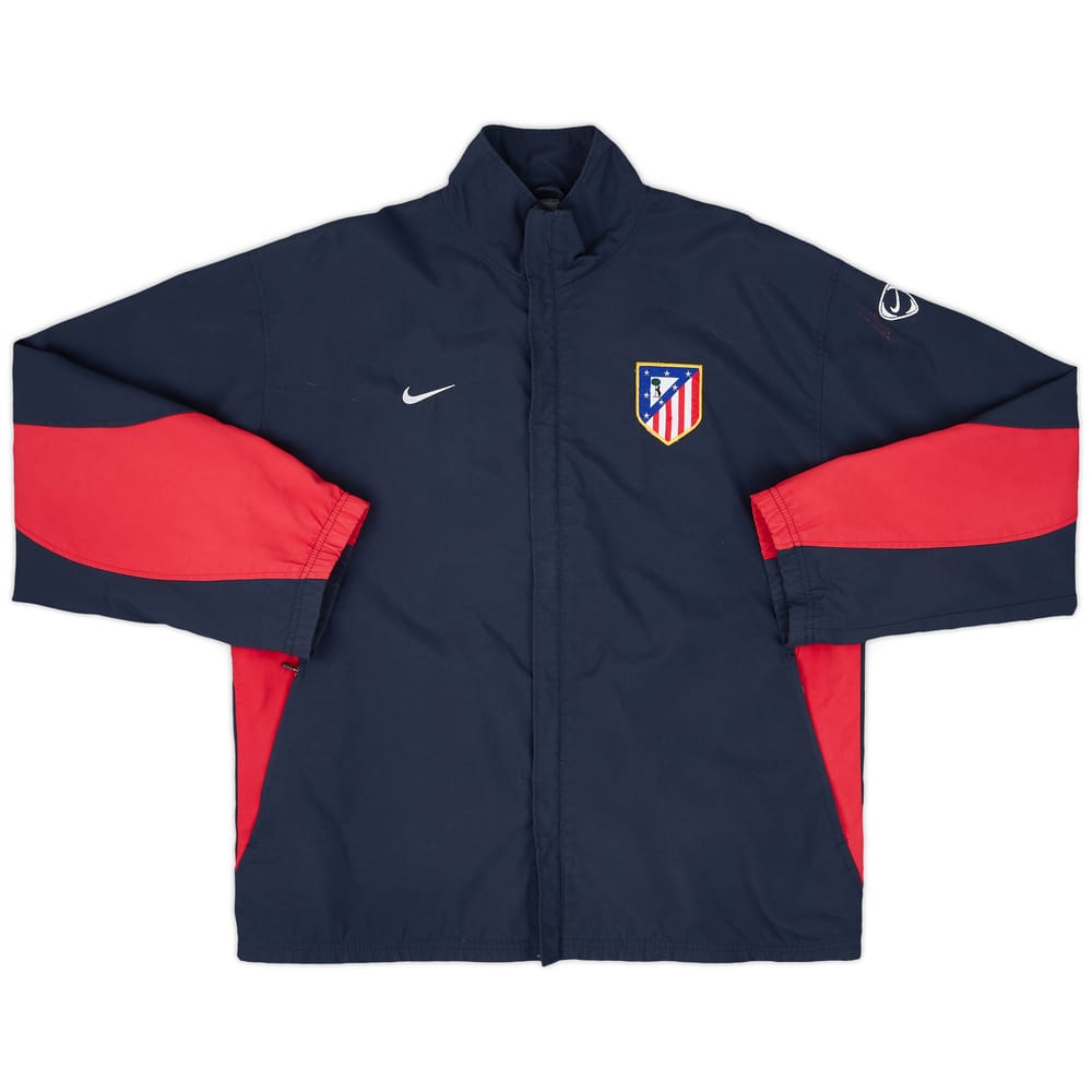 2003-04 Atletico Madrid Nike Track Jacket - 6/10 - (XL)