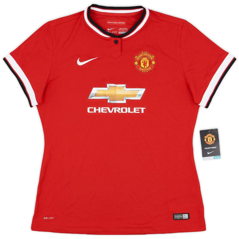 2014-15 Manchester United Home Shirt (Women's L)