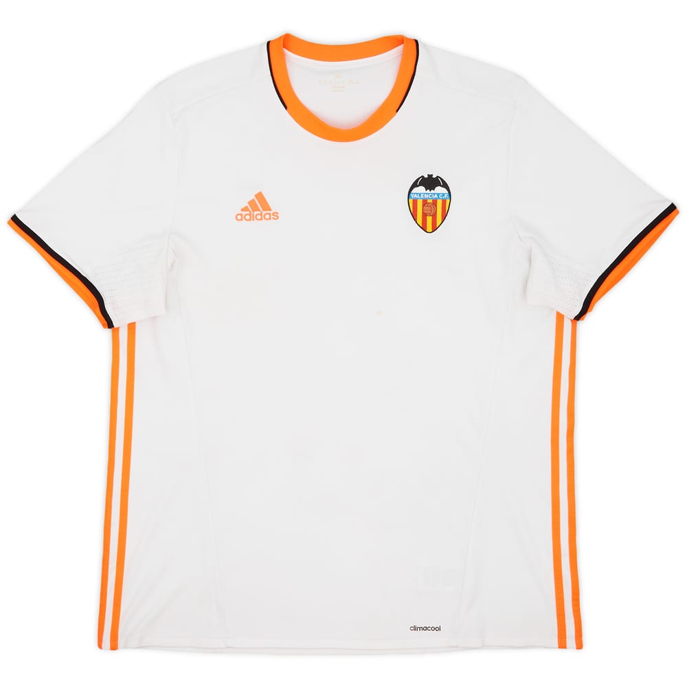 2016-17 Valencia Home Shirt - 5/10 - (XL)