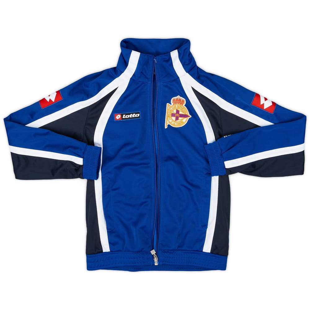 2009-10 Deportivo Lotto Track Jacket - 7/10 - (S.Boys)