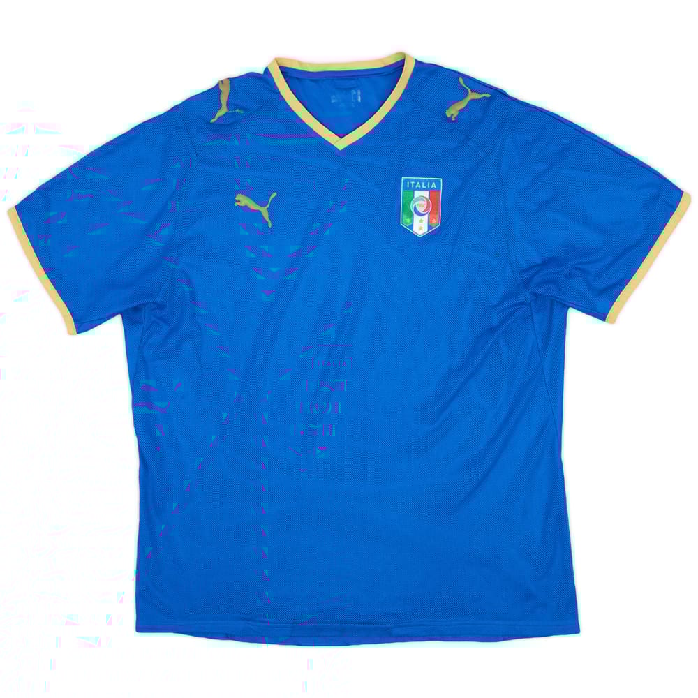 2007-08 Italy Home Shirt - 4/10 - (XXL)