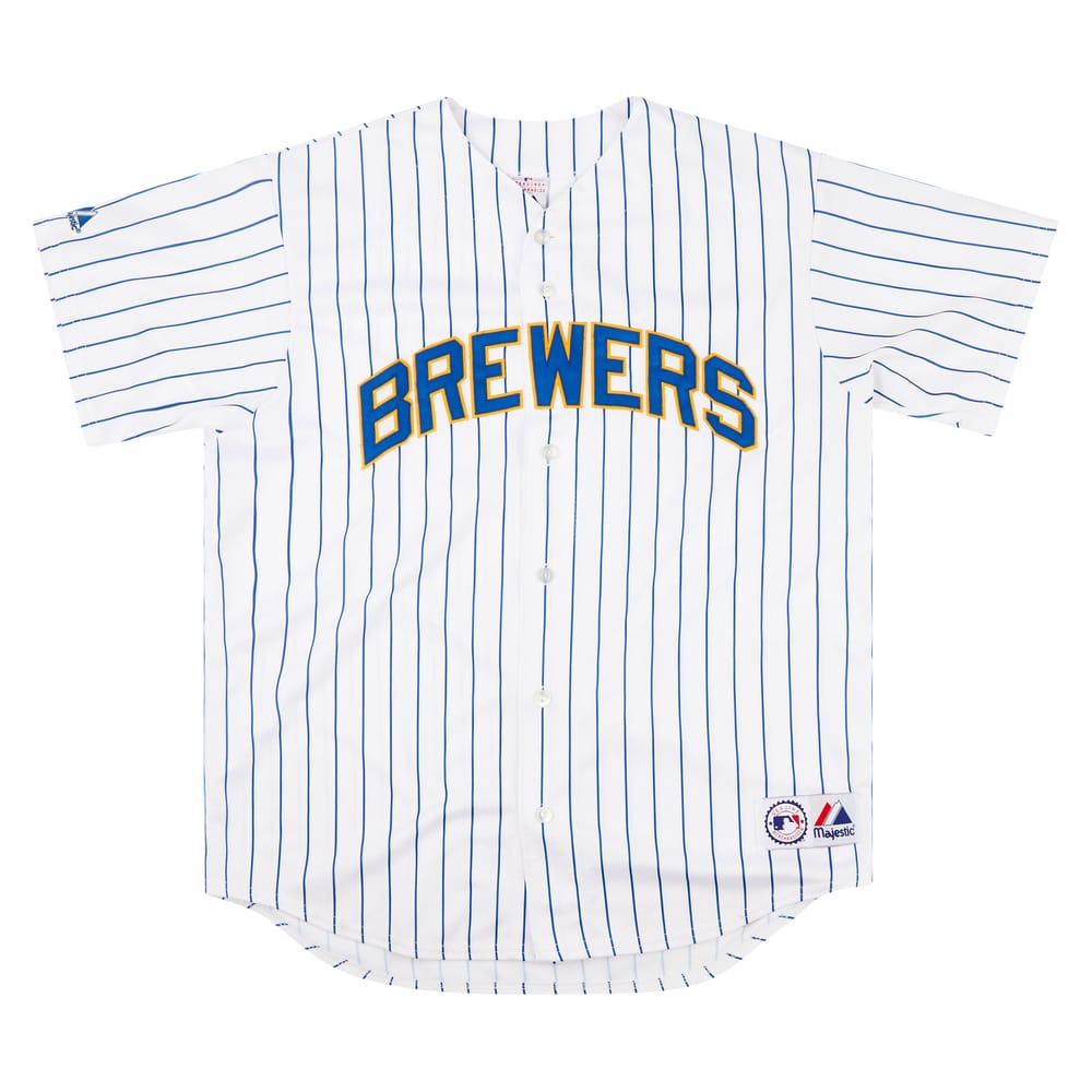 2006-08 Milwaukee Brewers Majestic Jersey (Home) XL