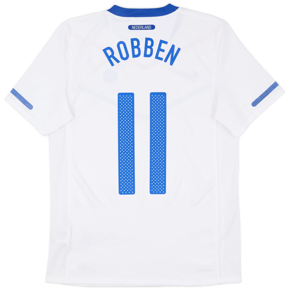 2010-11 Netherlands Away Shirt Robben #11 - 7/10 - (S)