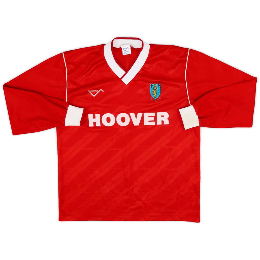 1989-90 Merthyr Tydfil Match Issue Away L/S Shirt #9