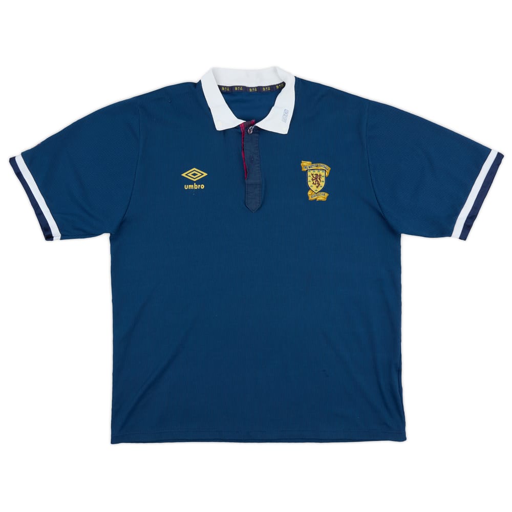 1988-91 Scotland Home Shirt - 6/10 - (XL)