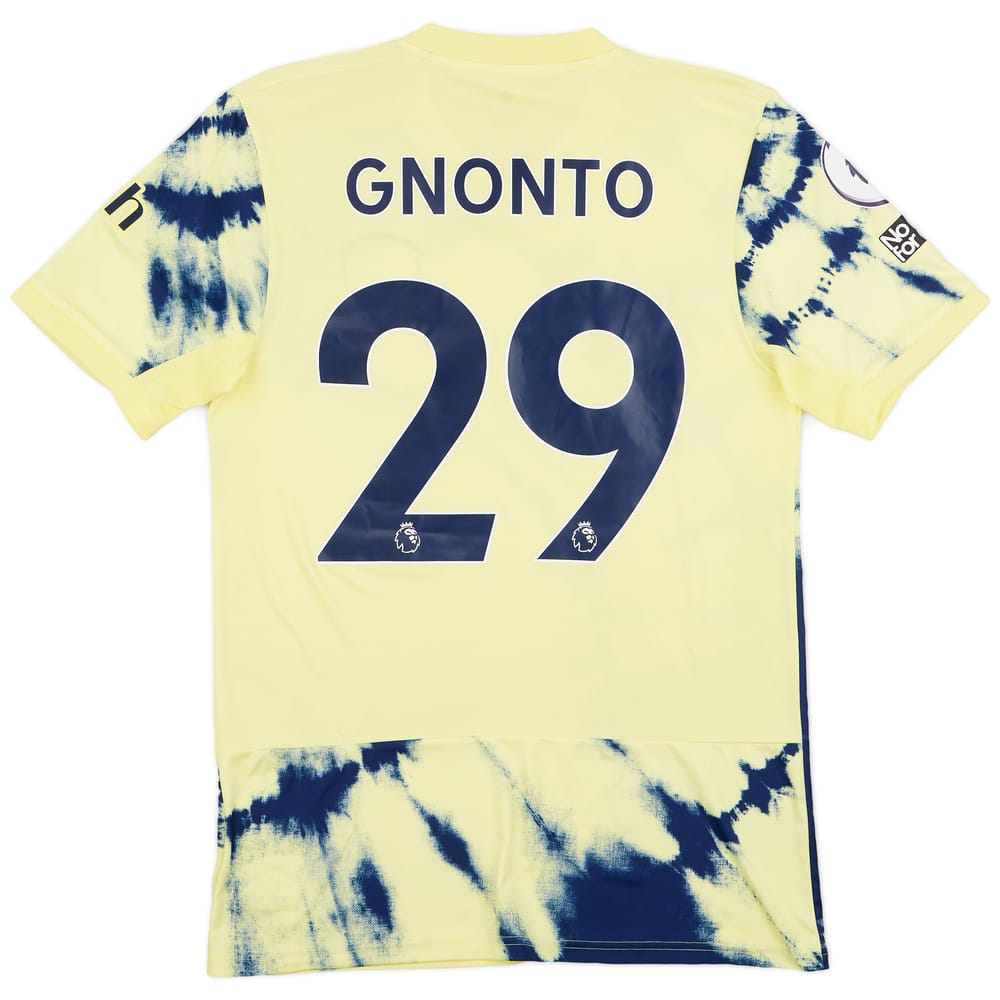 2022-23 Leeds Match Issue Away Shirt Gnonto #29