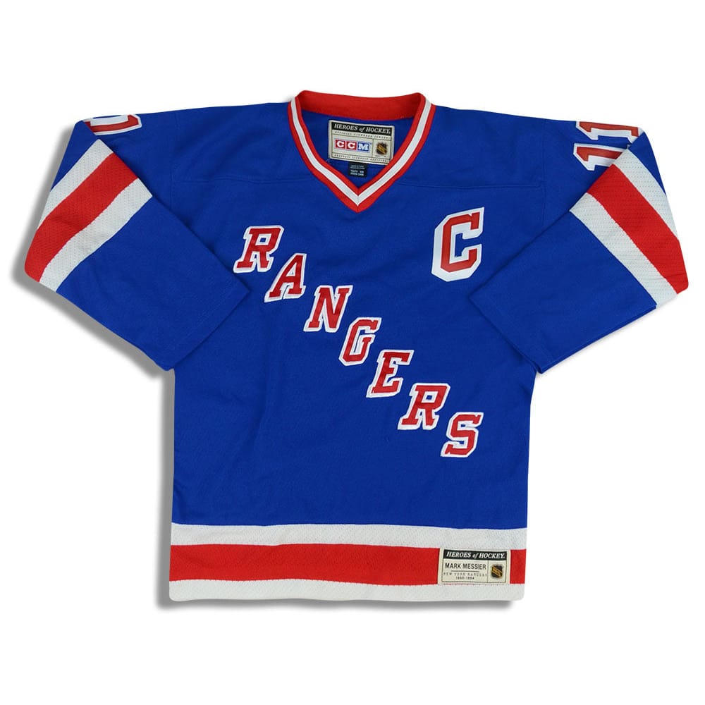 1993-94 New York Rangers Messier #11 CCM Jersey (Away) Y