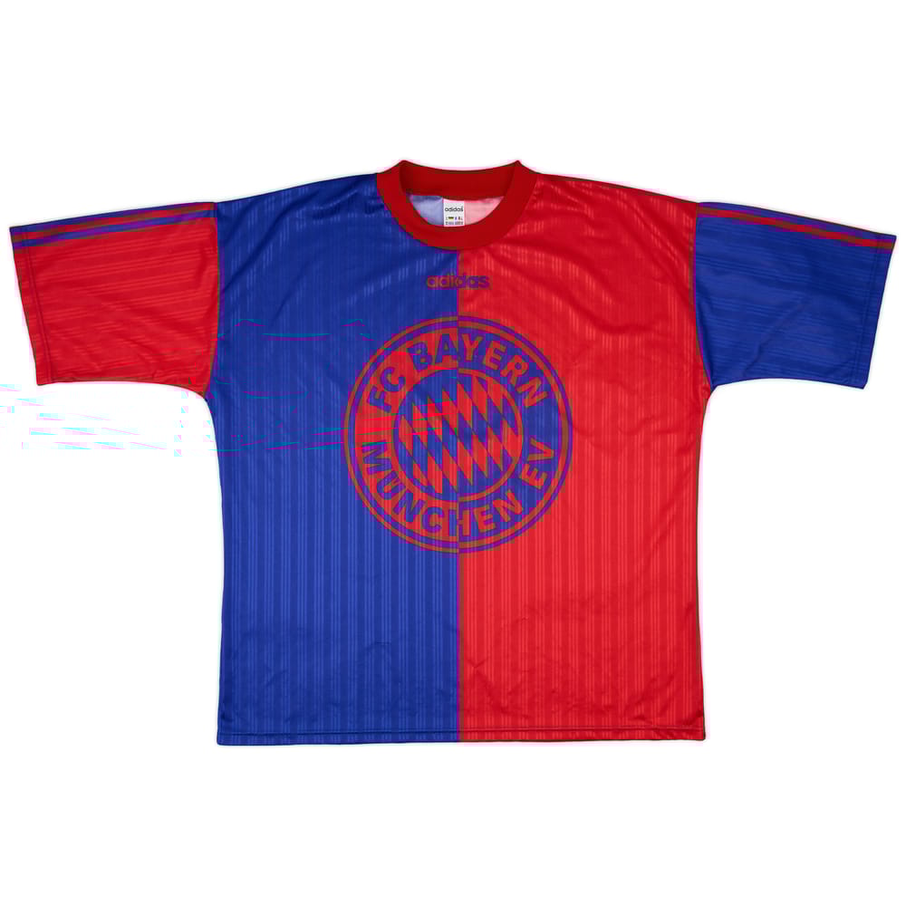 1995-96 Bayern Munich adidas Training Shirt - 8/10 - (XL)