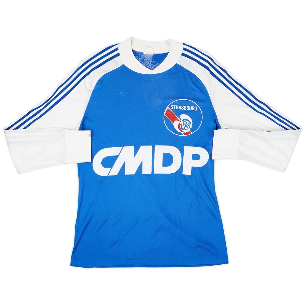 1978-79 Strasbourg Home L/S Shirt - 5/10 - (M)