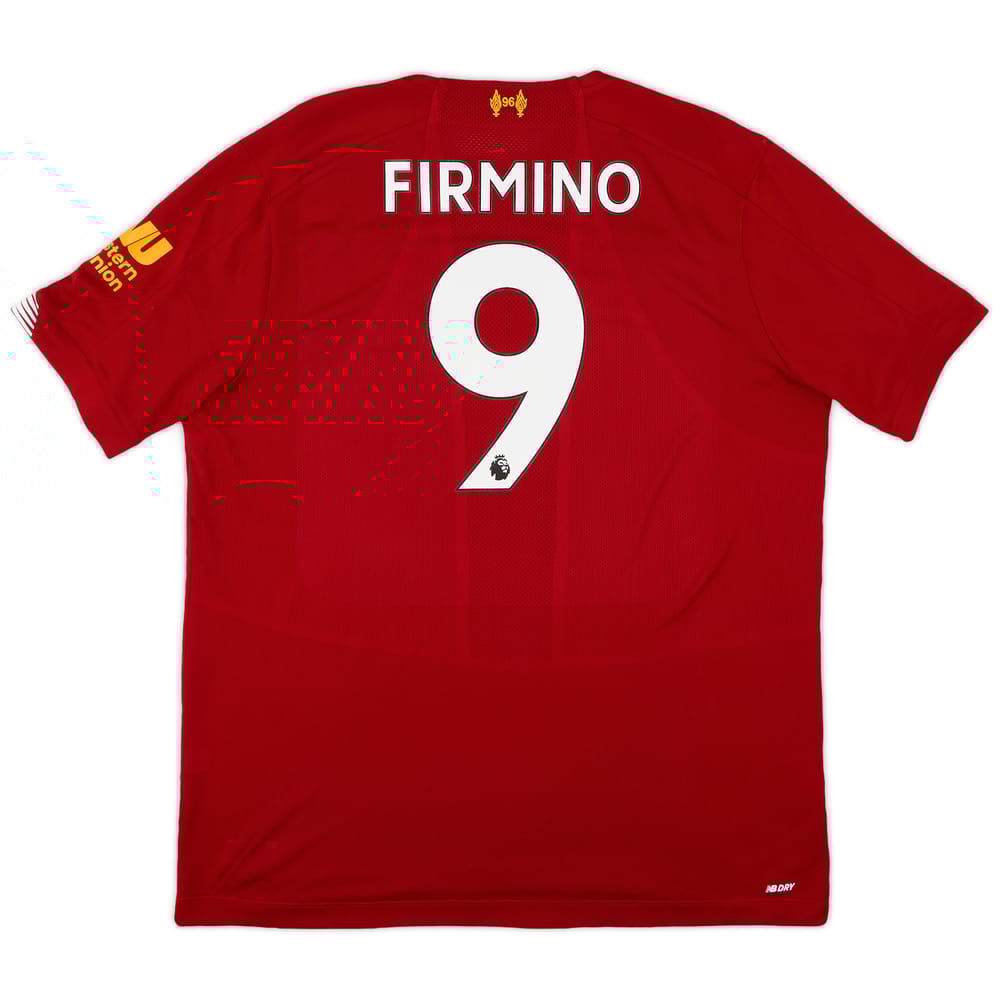 2019-20 Liverpool Home Shirt Firmino #9 - 9/10 - (XL)