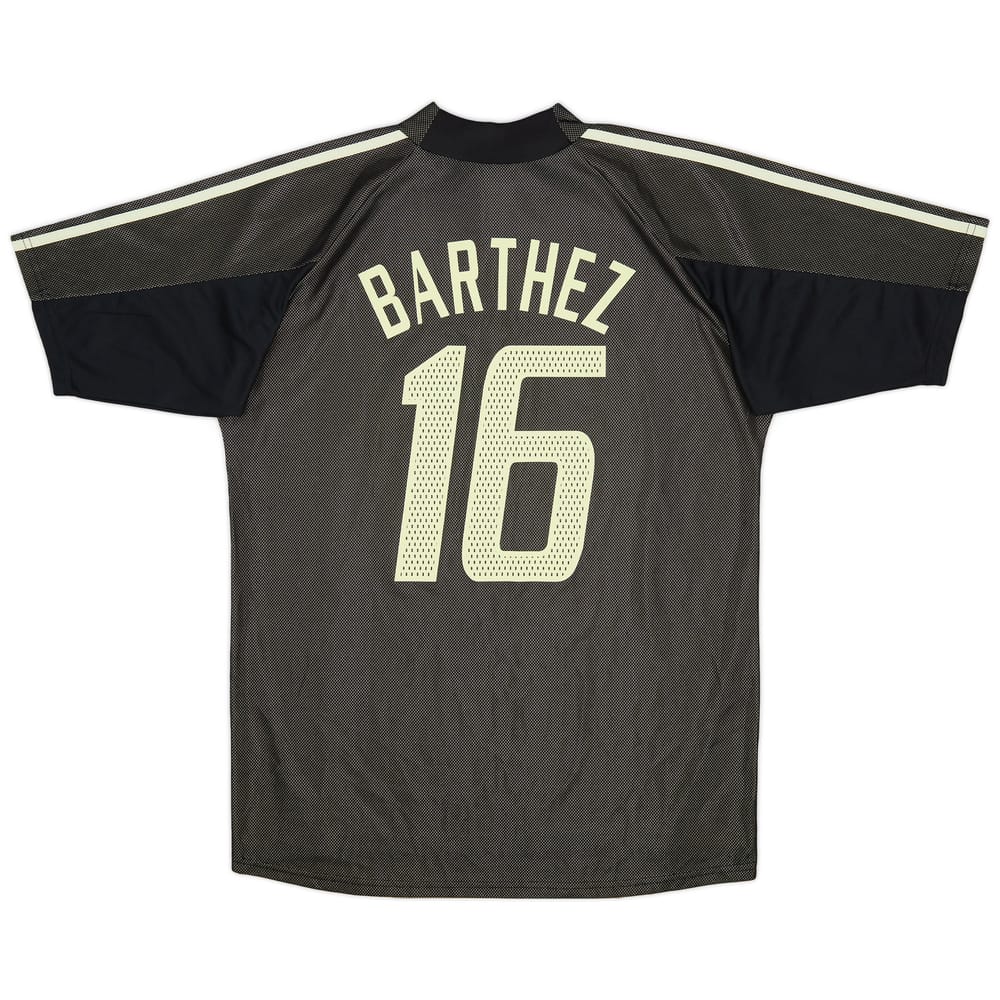 2002-04 France GK Shirt Barthez #16 - 8/10 - (M)