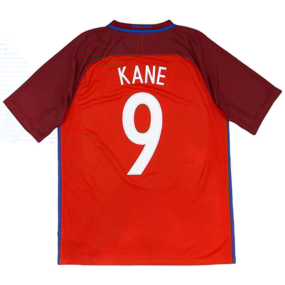 2016-17 England Away Shirt Kane #9 - 7/10 - (L)