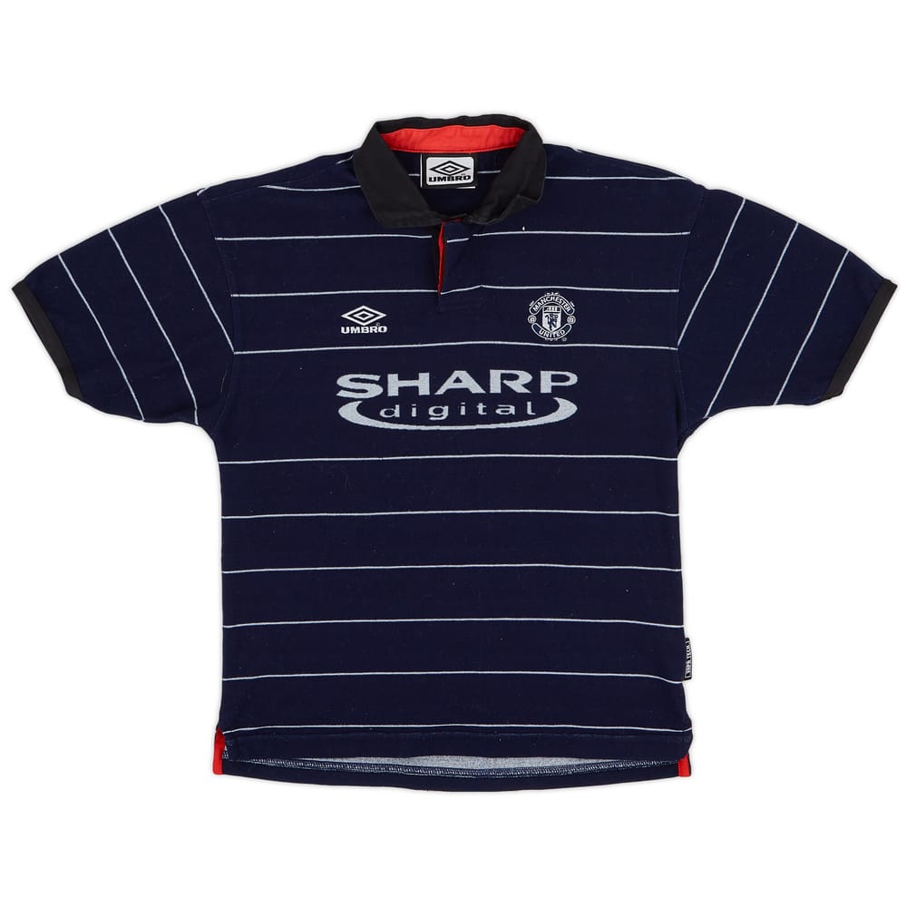 1999-00 Manchester United Away Shirt - 8/10 - (M.Boys)