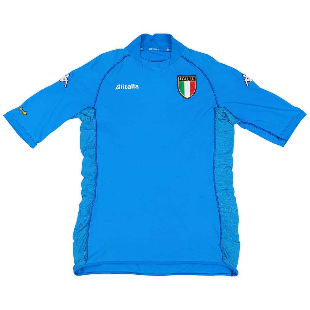 2002 Italy Home Shirt - 4/10 - (L)