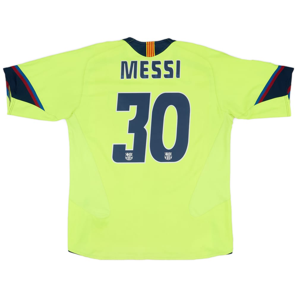 2005-06 Barcelona Away Shirt Messi #30 - 7/10 - (L)