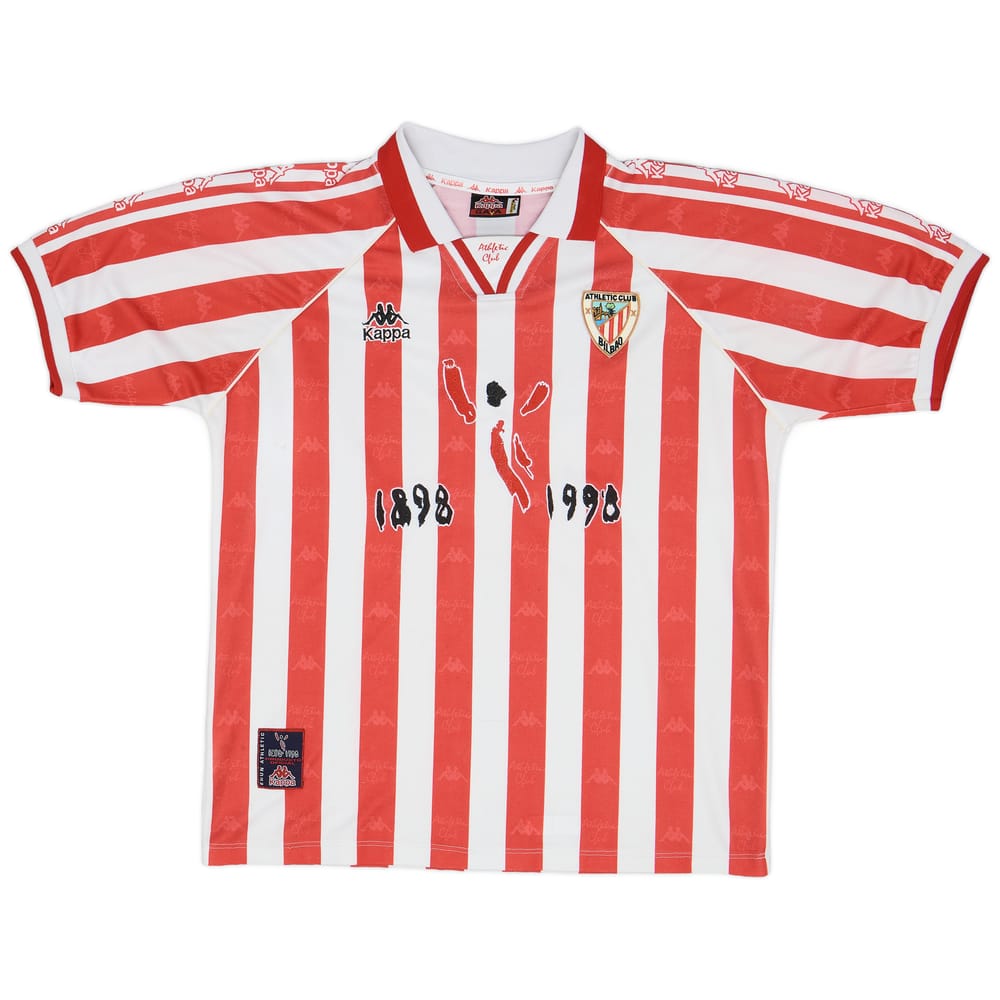 1997-98 Athletic Bilbao Centenary Home Shirt - 8/10 - (L)